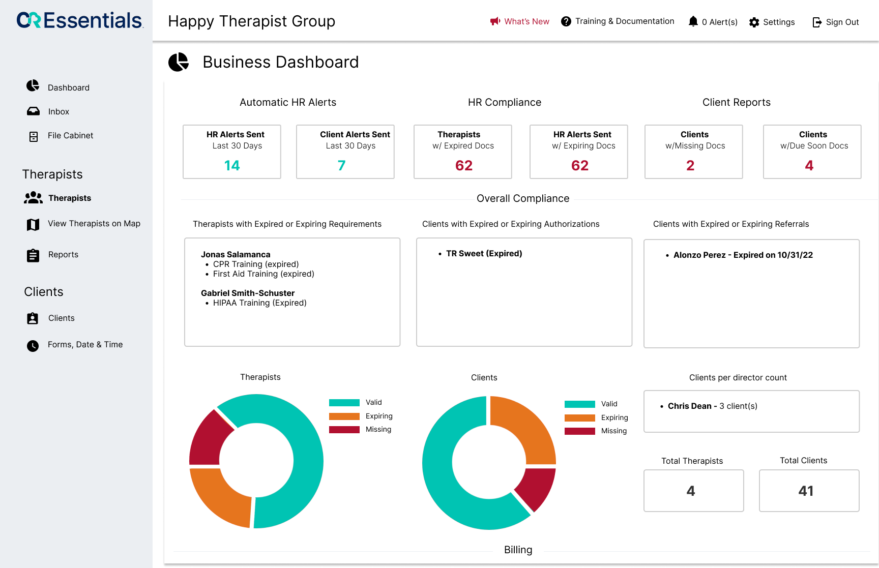 screenshot of CR Essentials